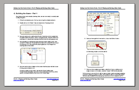 Tutorial pages