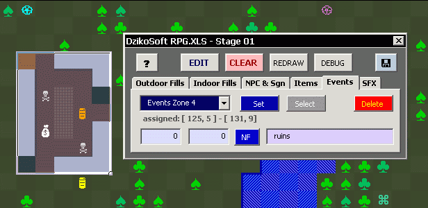 RPG.XLS Construction Set screenshot