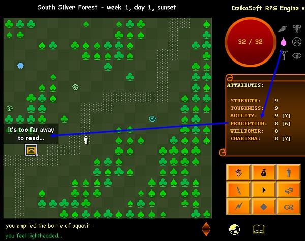 RPG.XLS Engine screenshot