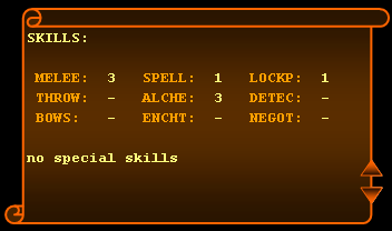 RPG.XLS 0.75a engine screenshot