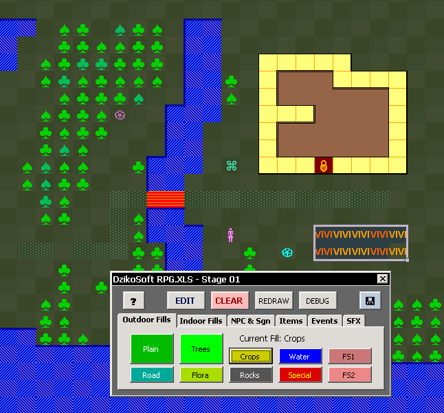 RPG.XLS Construction Set screenshot